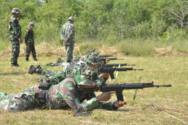 Asah Kemampuan Prajurit, Kodim 0426 Tulang Bawang, Menggelar Latbak Jatri Semester ll TA. 2024